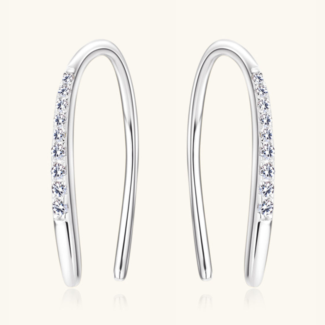 Sparkle with Elegance: The Beauty of Silver and Moissanite Earrings